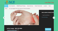 Desktop Screenshot of acepain.com