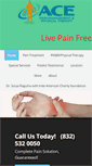Mobile Screenshot of acepain.com