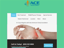 Tablet Screenshot of acepain.com